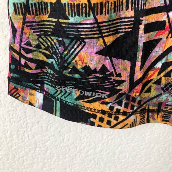 Reebok multicolor tribal printed mesh muscle tank - Picture 5 of 6